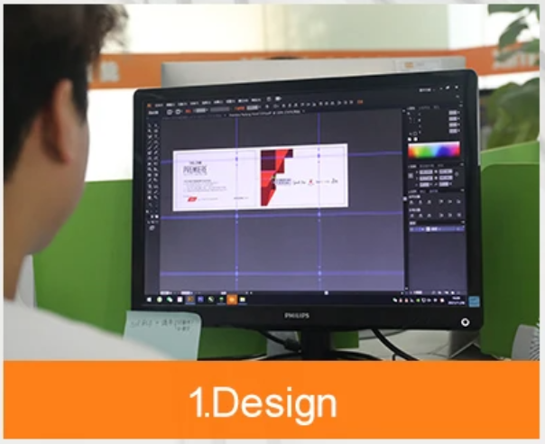 Design Process of China ShenZhen IDeverst Intelligence Card Co.,LTD