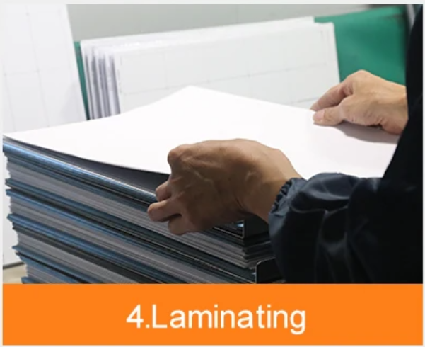 Laminating Process of China ShenZhen IDeverst Intelligence Card Co.,LTD