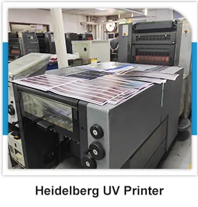 Heidelberg UV Printer of China ShenZhen IDeverest Intelligence Card Co.,LTD